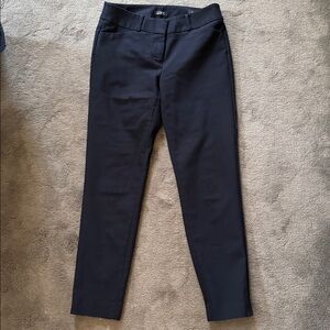 LOFT, Julie Skinny, Black Pants